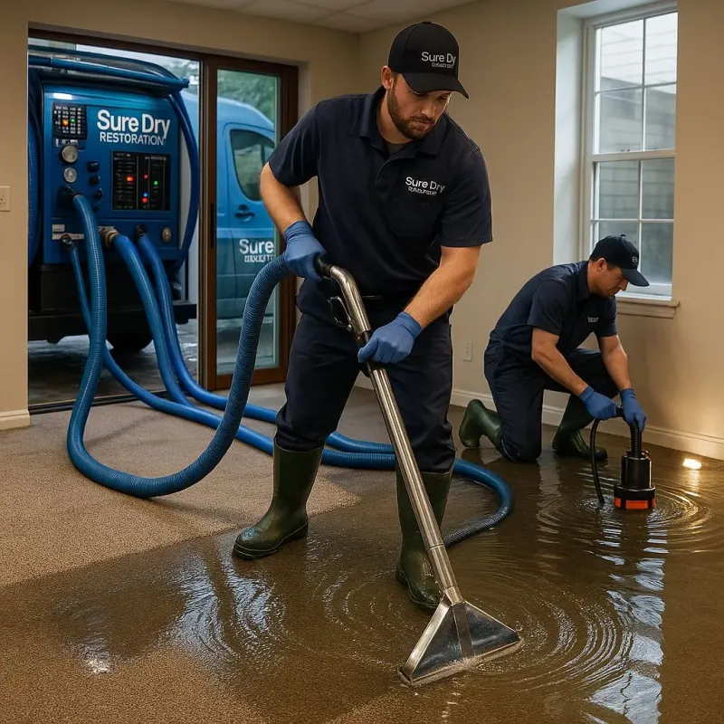 Water Extraction and Removal process in Centre Hall, PA